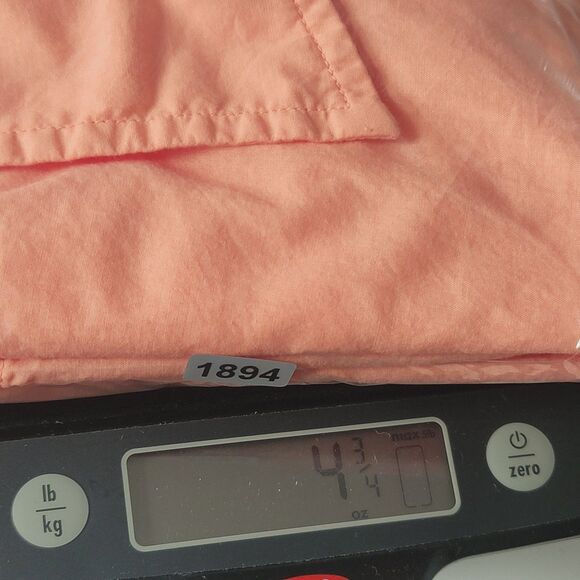 Frank & Eileen Shirt Size L Button Up Relaxed Fit Lightweight Cotton - Picture 9 of 9